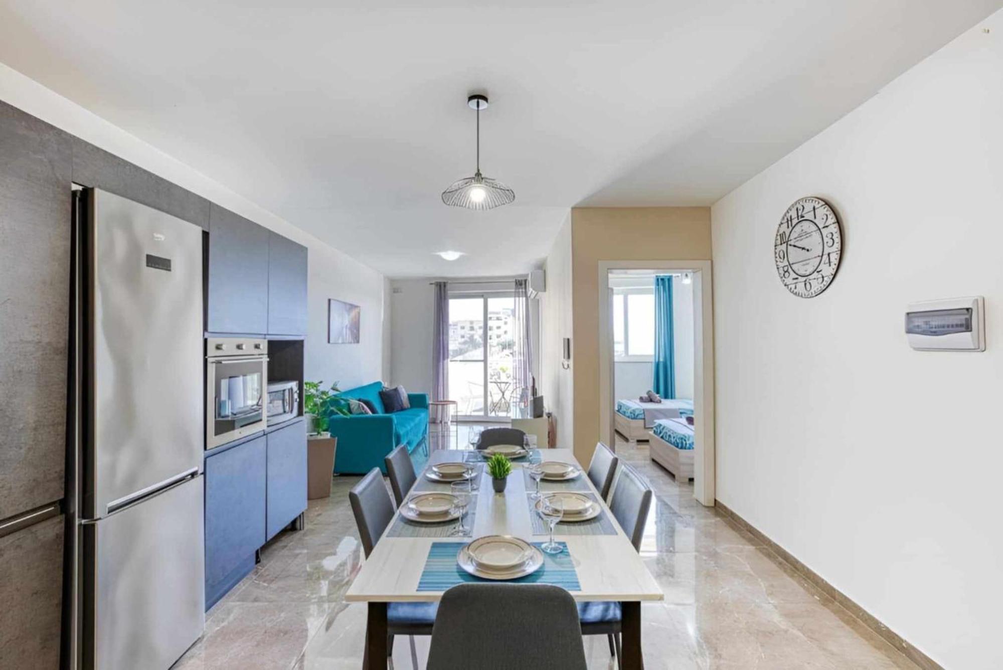 Large, 3 Bedroom Apartment In Marsascala Marsaskala Εξωτερικό φωτογραφία